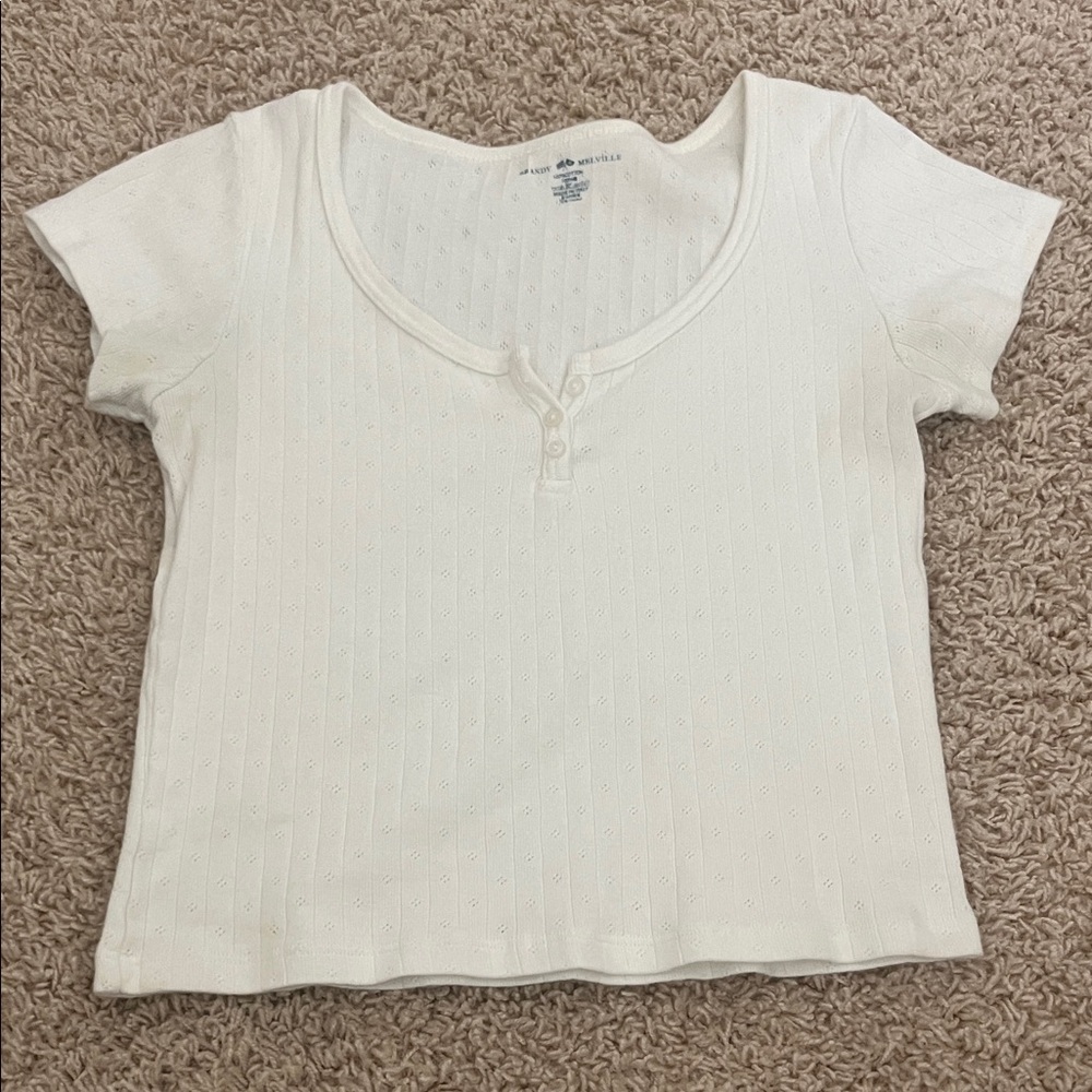 Brandy Melville white women’s top